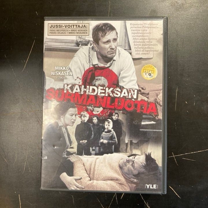 Kahdeksan surmanluotia 2DVD (VG+/M-) -draama-